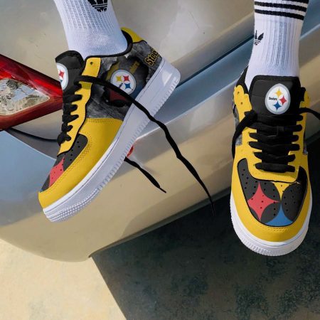 Pittsburgh Steelers NFL Air Low-Top Sneakers Shoes For Men And Women