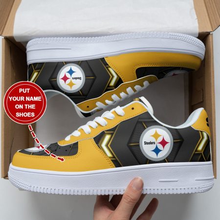 Pittsburgh Steelers NFL Air Low-Top Sneakers Shoes For Men And Women