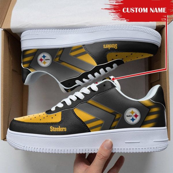 Pittsburgh Steelers NFL Air Low-Top Sneakers Shoes For Men And Women