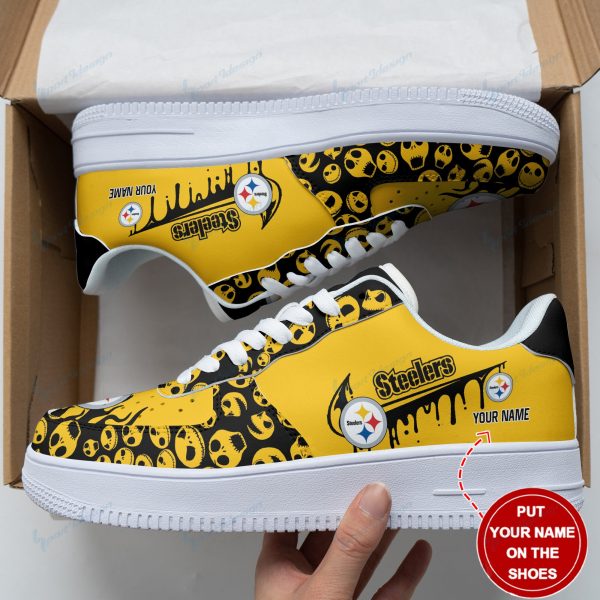 Pittsburgh Steelers NFL Air Low-Top Sneakers Shoes For Men And Women