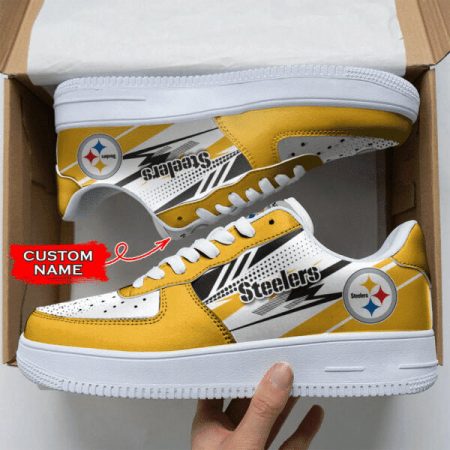 Pittsburgh Steelers NFL Air Low-Top Sneakers Shoes For Men And Women