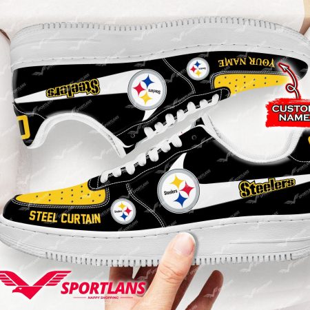 Pittsburgh Steelers NFL Air Low-Top Sneakers Shoes For Men And Women