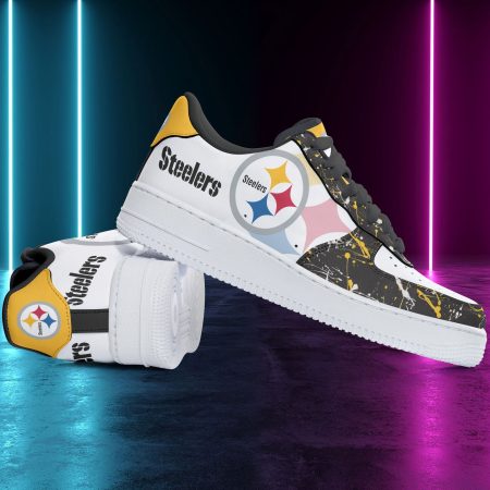 Pittsburgh Steelers NFL Air Low-Top Sneakers Shoes For Men And Women