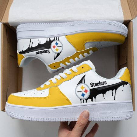 Pittsburgh Steelers NFL Air Low-Top Sneakers Shoes For Men And Women