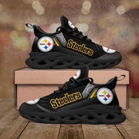 Pittsburgh Steelers NFL Max Soul Shoes Sneakers For Men And Women