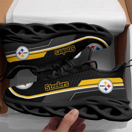 Pittsburgh Steelers NFL Max Soul Shoes Sneakers For Men And Women