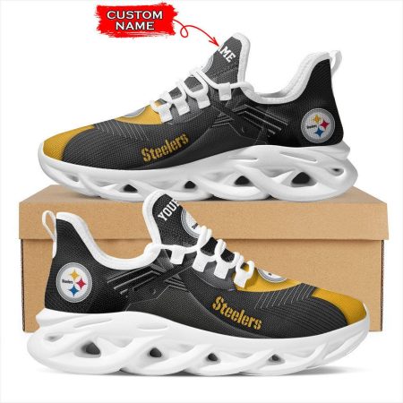 Pittsburgh Steelers NFL Max Soul Shoes Sneakers For Men And Women