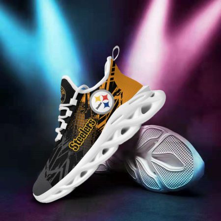 Pittsburgh Steelers NFL Max Soul Shoes Sneakers For Men And Women