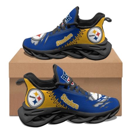 Pittsburgh Steelers NFL Max Soul Shoes Sneakers For Men And Women