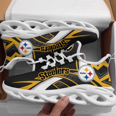 Pittsburgh Steelers NFL Max Soul Shoes Sneakers For Men And Women