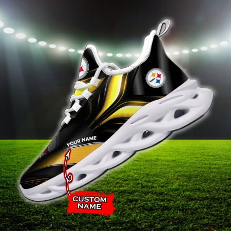 Pittsburgh Steelers NFL Max Soul Shoes Sneakers For Men And Women