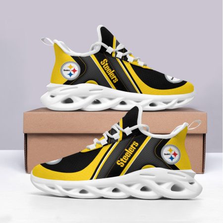 Pittsburgh Steelers NFL Max Soul Shoes Sneakers For Men And Women