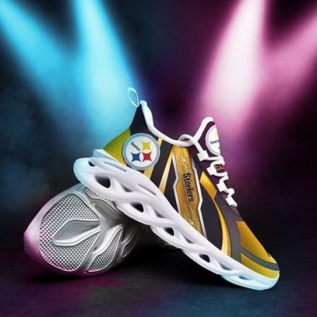 Pittsburgh Steelers NFL Max Soul Shoes Sneakers For Men And Women