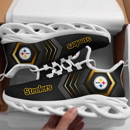Pittsburgh Steelers NFL Max Soul Shoes Sneakers For Men And Women