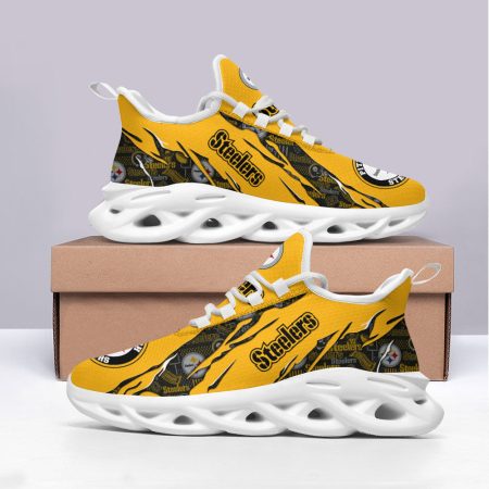 Pittsburgh Steelers NFL Max Soul Shoes Sneakers For Men And Women