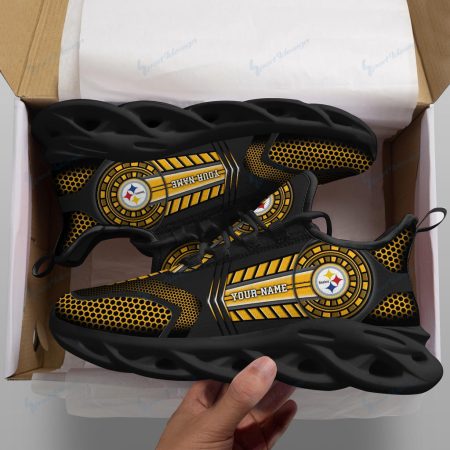 Pittsburgh Steelers NFL Max Soul Shoes Sneakers For Men And Women