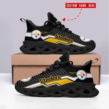 Pittsburgh Steelers NFL Max Soul Shoes Sneakers For Men And Women
