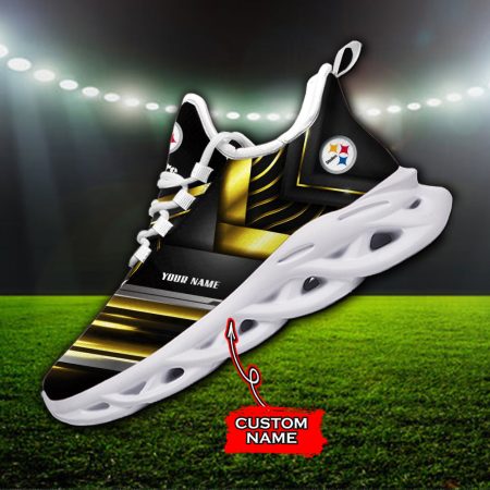 Pittsburgh Steelers NFL Max Soul Shoes Sneakers For Men And Women