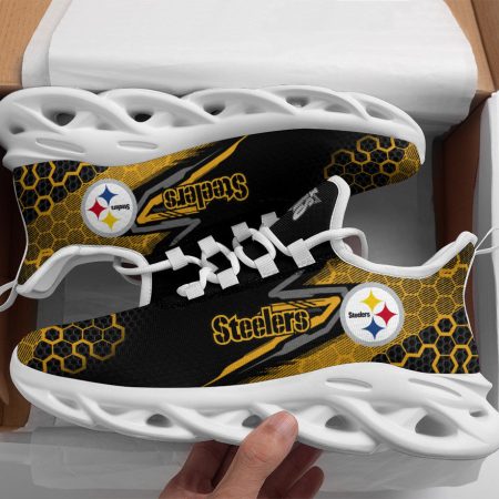 Pittsburgh Steelers NFL Max Soul Shoes Sneakers For Men And Women