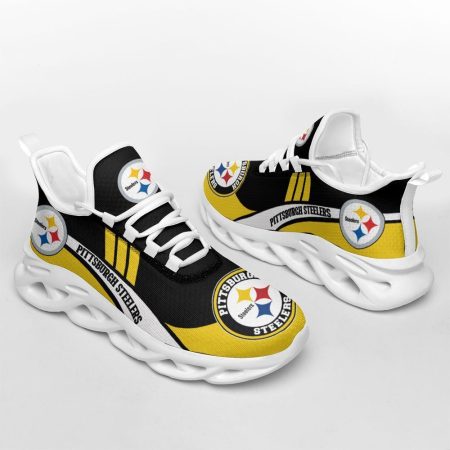 Pittsburgh Steelers NFL Max Soul Shoes Sneakers For Men And Women