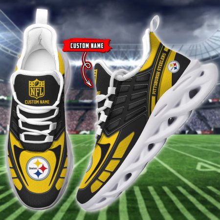 Pittsburgh Steelers NFL Max Soul Shoes Sneakers For Men And Women