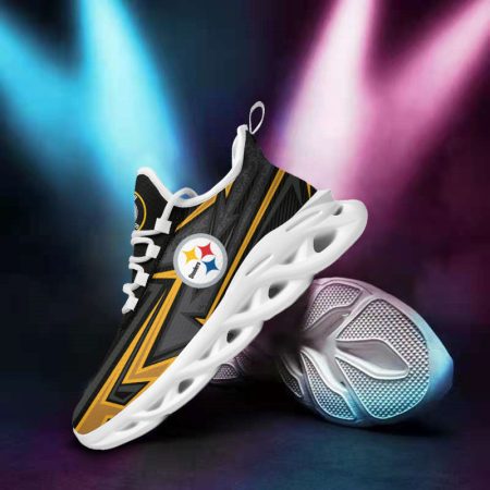 Pittsburgh Steelers NFL Max Soul Shoes Sneakers For Men And Women