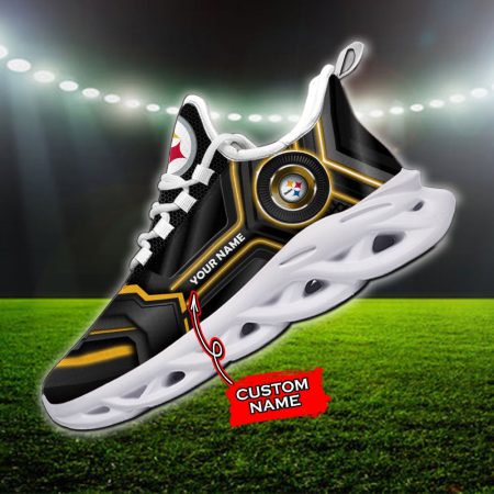 Pittsburgh Steelers NFL Max Soul Shoes Sneakers For Men And Women