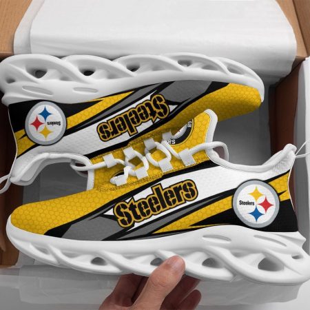 Pittsburgh Steelers NFL Max Soul Shoes Sneakers For Men And Women