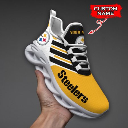 Pittsburgh Steelers NFL Max Soul Shoes Sneakers For Men And Women