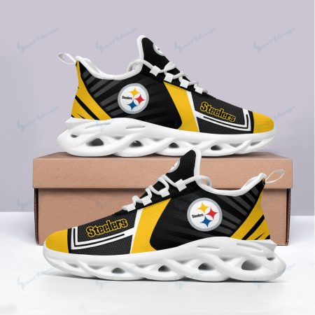 Pittsburgh Steelers NFL Max Soul Shoes Sneakers For Men And Women