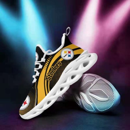 Pittsburgh Steelers NFL Max Soul Shoes Sneakers For Men And Women
