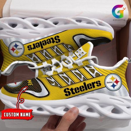 Pittsburgh Steelers NFL Max Soul Shoes Sneakers For Men And Women