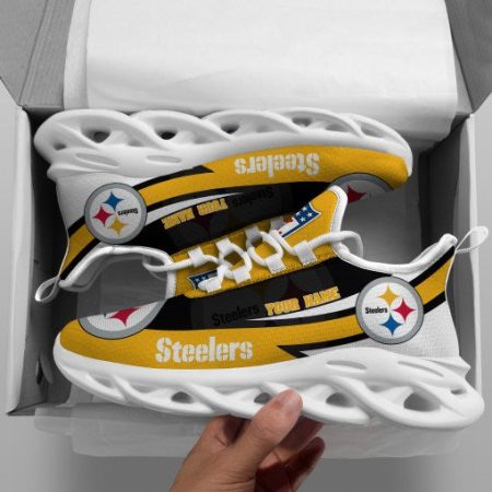 Pittsburgh Steelers NFL Max Soul Shoes Sneakers For Men And Women