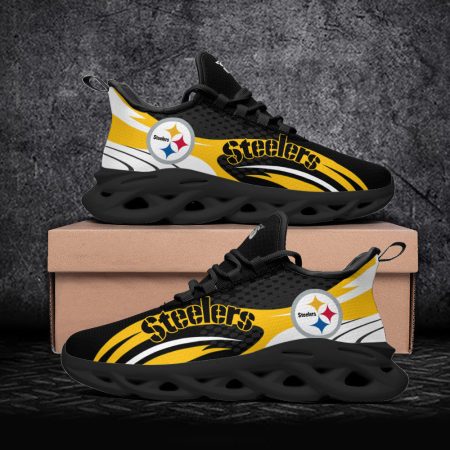Pittsburgh Steelers NFL Max Soul Shoes Sneakers For Men And Women