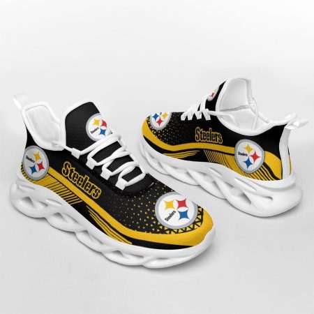 Pittsburgh Steelers NFL Max Soul Shoes Sneakers For Men And Women