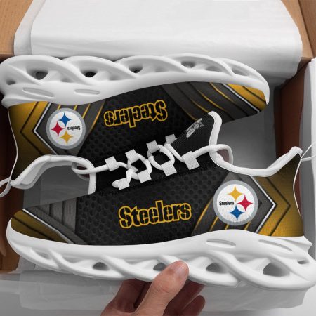 Pittsburgh Steelers NFL Max Soul Shoes Sneakers For Men And Women