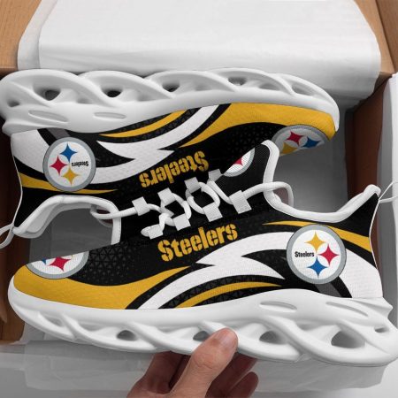 Pittsburgh Steelers NFL Max Soul Shoes Sneakers For Men And Women