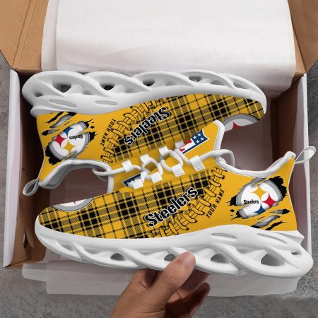 Pittsburgh Steelers NFL Max Soul Shoes Sneakers For Men And Women