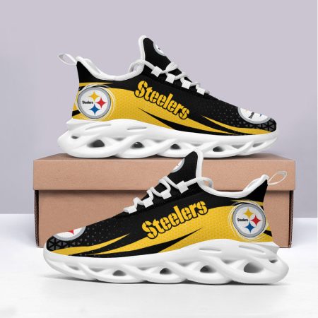 Pittsburgh Steelers NFL Max Soul Shoes Sneakers For Men And Women