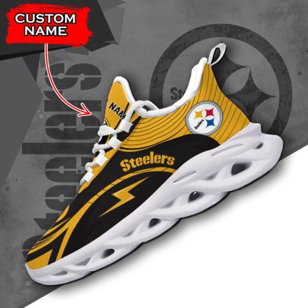 Pittsburgh Steelers NFL Max Soul Shoes Sneakers For Men And Women