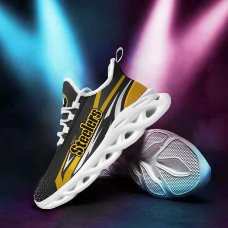Pittsburgh Steelers NFL Max Soul Shoes Sneakers For Men And Women