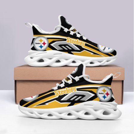 Pittsburgh Steelers NFL Max Soul Shoes Sneakers For Men And Women
