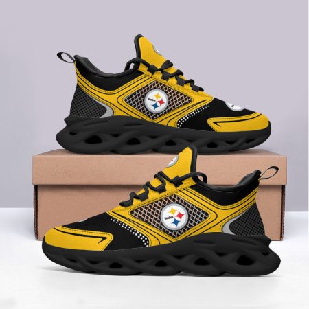 Pittsburgh Steelers NFL Max Soul Shoes Sneakers For Men And Women