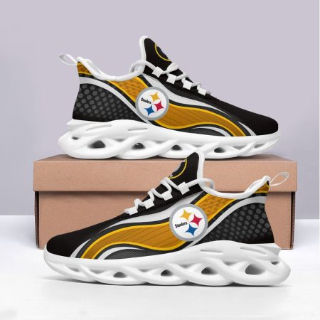 Pittsburgh Steelers NFL Max Soul Shoes Sneakers For Men And Women