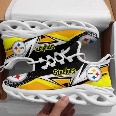 Pittsburgh Steelers NFL Max Soul Shoes Sneakers For Men And Women