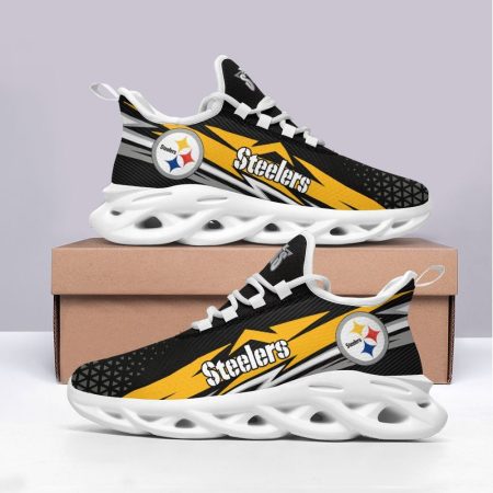 Pittsburgh Steelers NFL Max Soul Shoes Sneakers For Men And Women