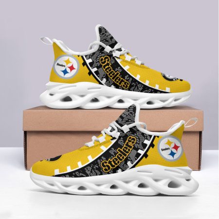 Pittsburgh Steelers NFL Max Soul Shoes Sneakers For Men And Women