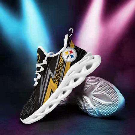 Pittsburgh Steelers NFL Max Soul Shoes Sneakers For Men And Women