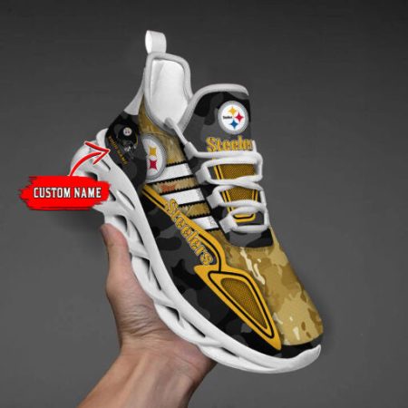 Pittsburgh Steelers NFL Max Soul Shoes Sneakers For Men And Women