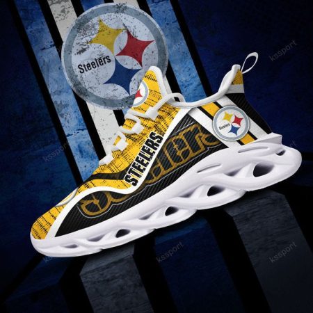 Pittsburgh Steelers NFL Max Soul Shoes Sneakers For Men And Women